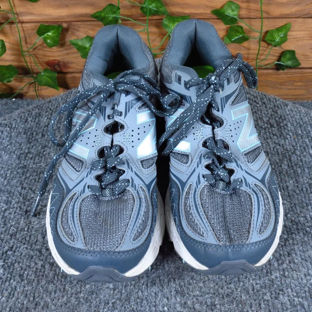 New Balance 510v3 Womens Trail Running Shoe Size 6.5 Outdoor‎ Grey Light Blue